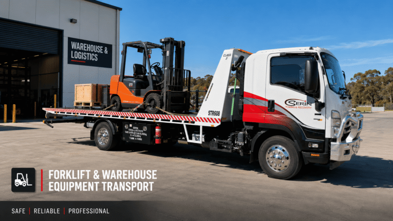 Forklift & Warehouse Equipment Transport